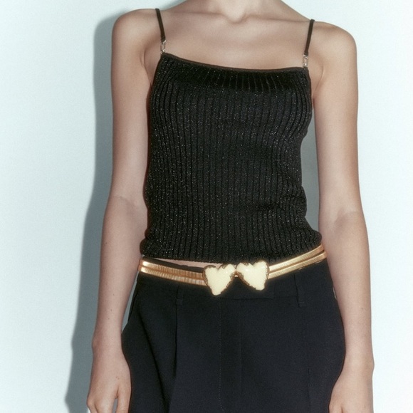 ZARA HEARTS STRETCH BELT - Picture 3 of 4